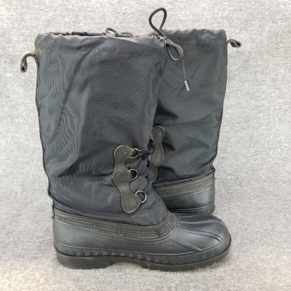 ✅LaCrosse Heavy Winter Waterproof Rubber Snow Boots 15" Tall Nylon Mens 12N USA - Picture 11 of 12